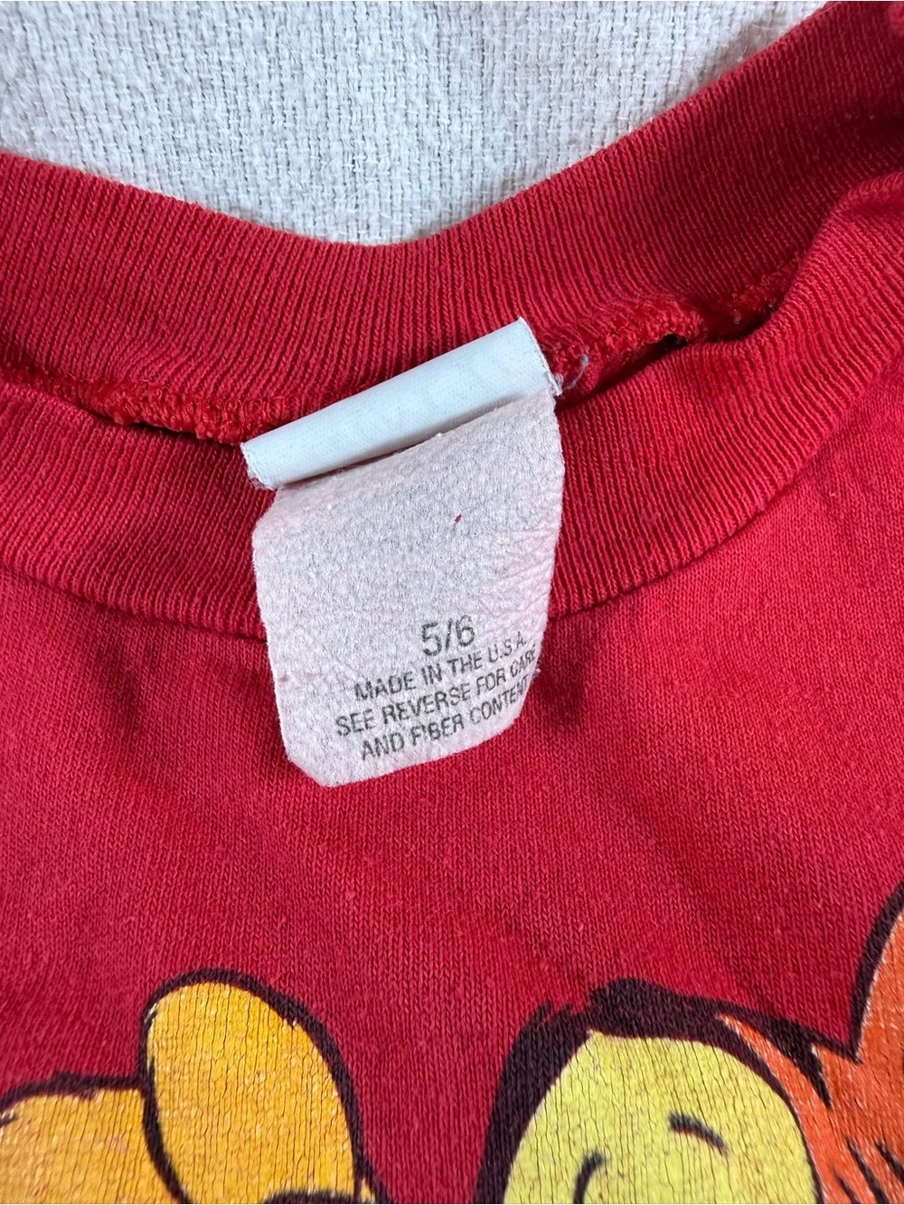 Vintage Allison Disney Winnie the Pooh Tigger Youth Toddler T-Shirt